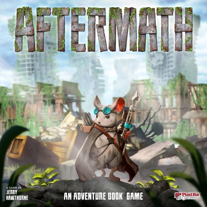 Aftermath - Aftermath, Plaid Hat Games, 2019 — front cover (image provided by the publisher) - Credit: W Eric Martin