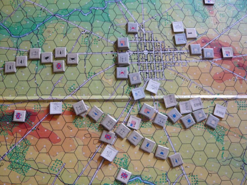Gettysburg - Rodes division entering the fray - 1 p.m. - Credit: lorodal_66
