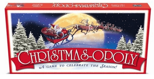 Christmas-opoly cover
