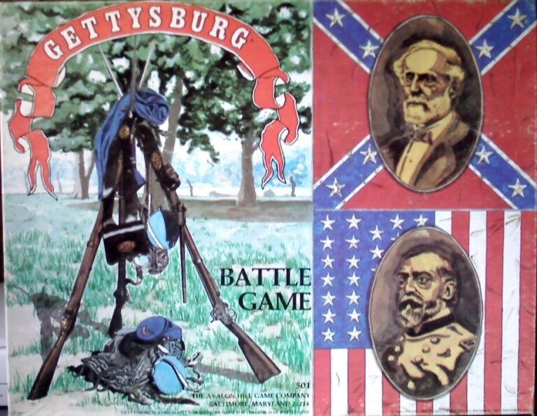 Gettysburg: Box Cover Front
