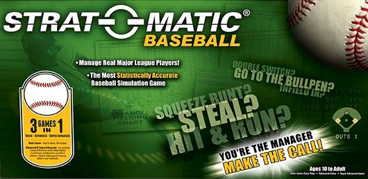 Strat-O-Matic Baseball cover