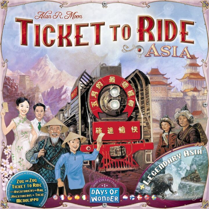 Ticket to Ride: Asia cover