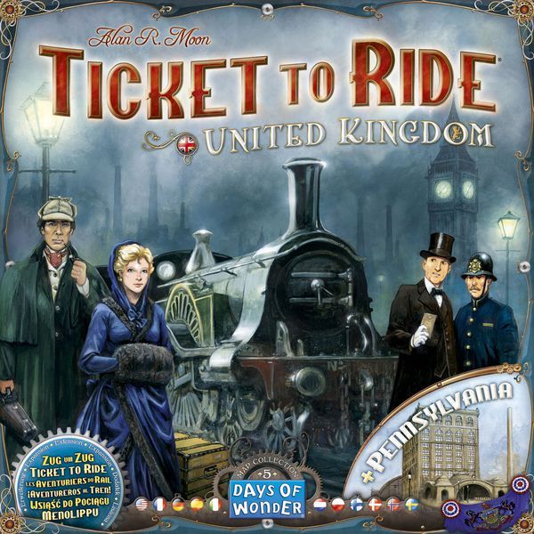Ticket to Ride: United Kingdom cover