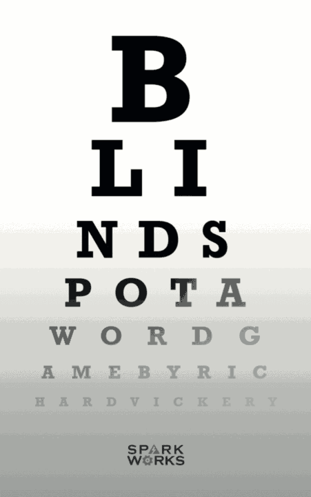 Blind Spot - Blind Spot, Sparkworks, 2019 — front cover (image provided by the publisher) - Credit: W Eric Martin