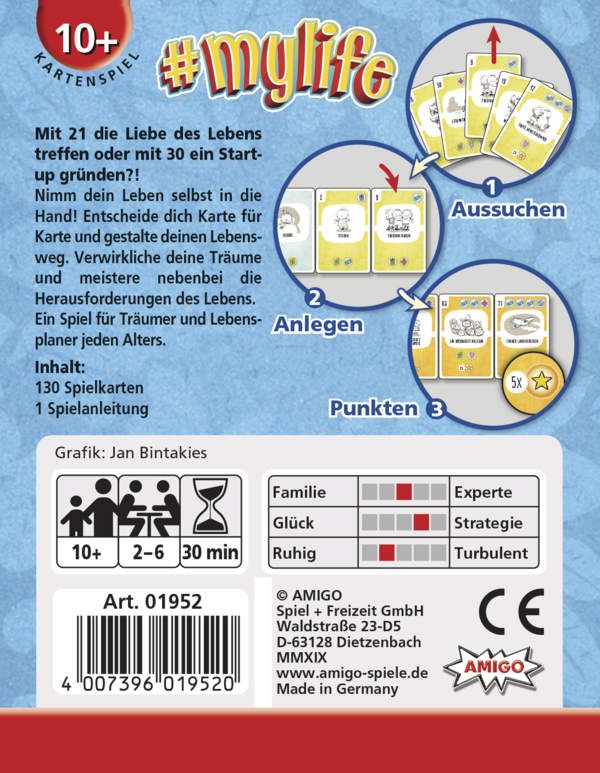 #mylife - #MyLife, AMIGO, 2019 — back cover (image provided by the publisher) - Credit: W Eric Martin