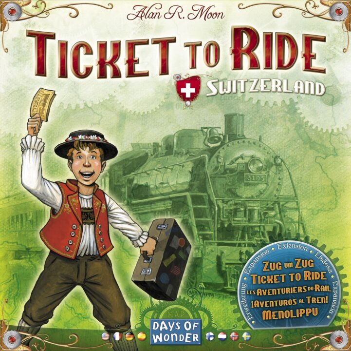 Ticket to Ride: Switzerland cover