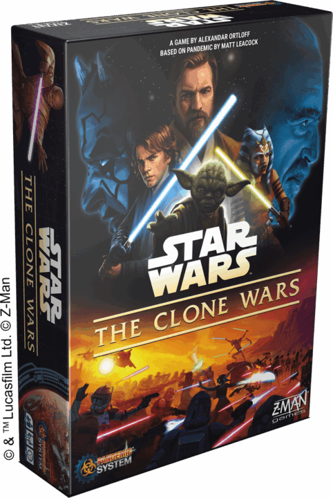 Star Wars: The Clone Wars - Star Wars: The Clone Wars, Z-Man Games, 2022 - Credit: W Eric Martin