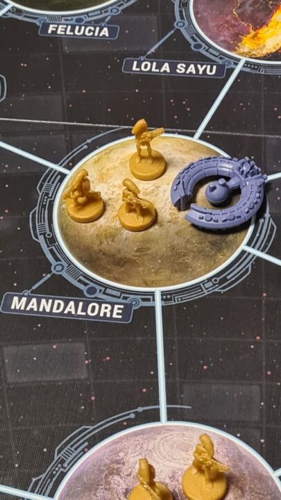 Star Wars: The Clone Wars - Roger, Roger - Promo minis on Mandalore - Credit: Jon Snow