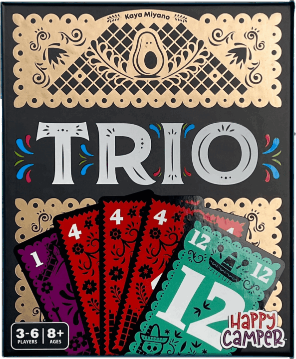 Trio - Trio, Happy Camper, 2023 — front cover (image provided by the publisher) - Credit: W Eric Martin