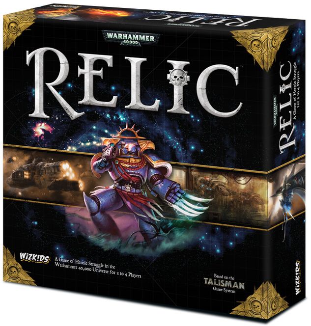 Relic - Relic, Wizkids, 2019 — standard edition (image provided by the publisher) - Credit: W Eric Martin