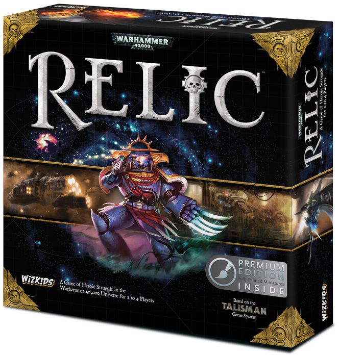 Relic - Relic, Wizkids, 2019 — premium edition (image provided by the publisher) - Credit: W Eric Martin
