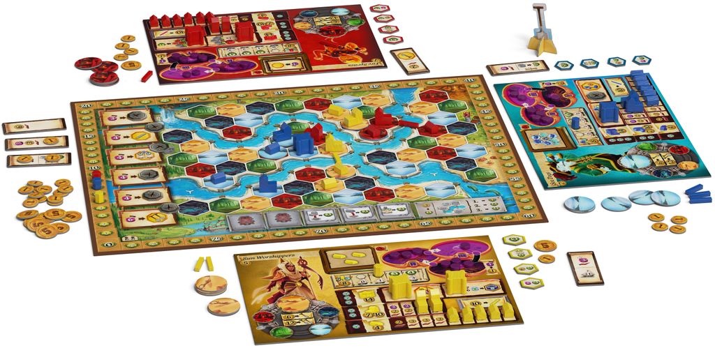Terra Nova - Terra Nova, Capstone Games, 2022 — gameplay example (image provided by the publisher) - Credit: W Eric Martin