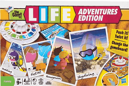 The Game of Life: Adventures Edition cover
