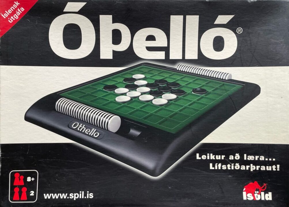 Othello - Front of the 2004 Icelandic edition - Credit: tungufoss