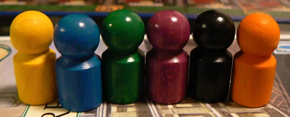 Metro - Player tokens - Credit: paw