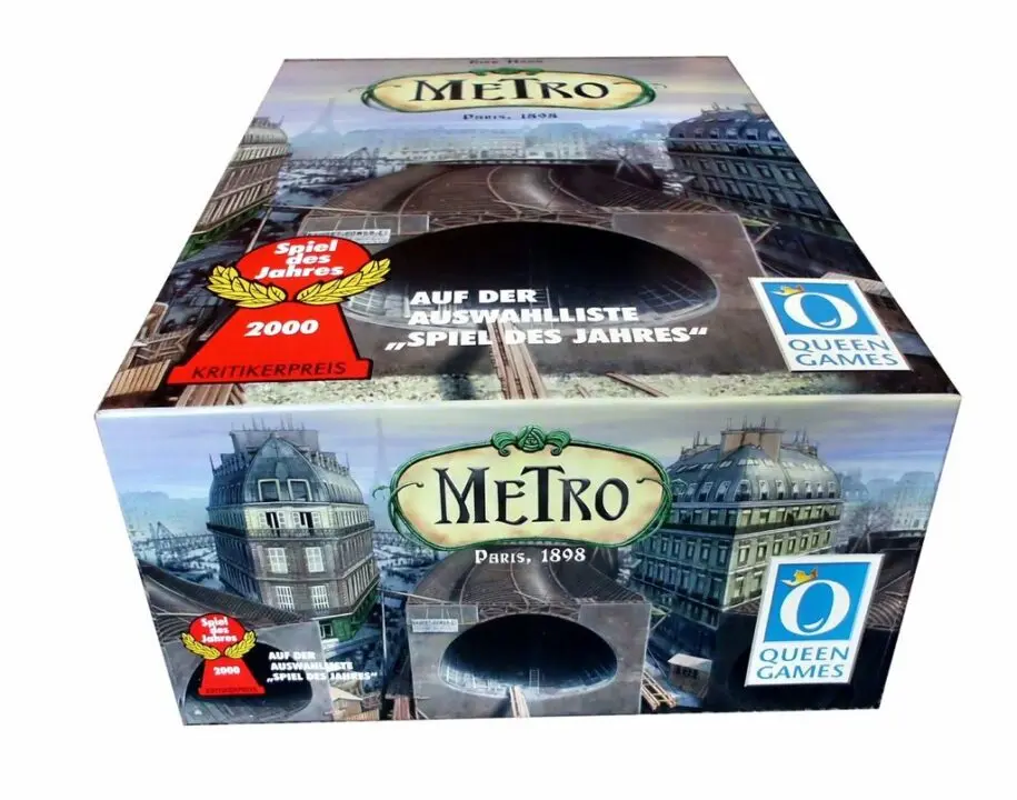 Metro - Box (Queen German edition 2005 with SdJ) - Credit: Marvelfan