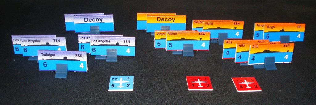 The Hunt for Red October - Scenario 1 Forces. - Credit: atkinsst
