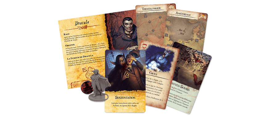Fury of Dracula (Third/Fourth Edition) - Components example - Credit: jlele