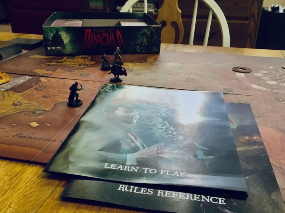 Fury of Dracula (Third/Fourth Edition) - Learning the setup - Credit: dgardenhire