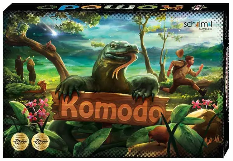 Komodo: Box Cover Front