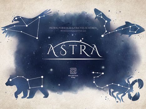 Astra - Astra, Mindclash Games, 2022 — front cover (image provided by the publisher) - Credit: W Eric Martin