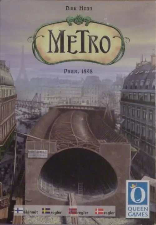 Metro - Nordic edition box front - Credit: borgemik