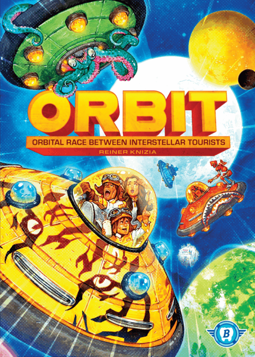 Orbit - ORBIT, Bitewing Games, 2025 — front cover (image provided by the publisher) - Credit: W Eric Martin