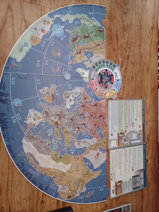 War Room - Africa map configuration. Off map: India - Credit: Seth_Logan