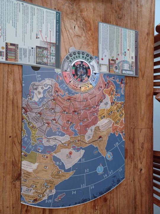 War Room - Eastern Europe map configuration. Off map: Kamchatsky - Credit: Seth_Logan