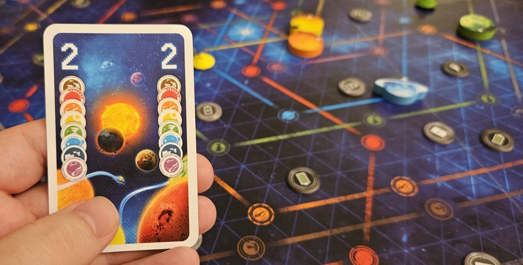 Orbit - The cards aren’t the most exciting method for resolving turns. - Credit: The Innocent