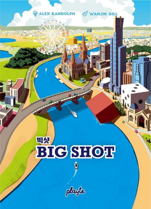 Big Shot - Big Shot, Playte, 2025 — front cover, Lboard edition (image provided by the publisher) - Credit: W Eric Martin