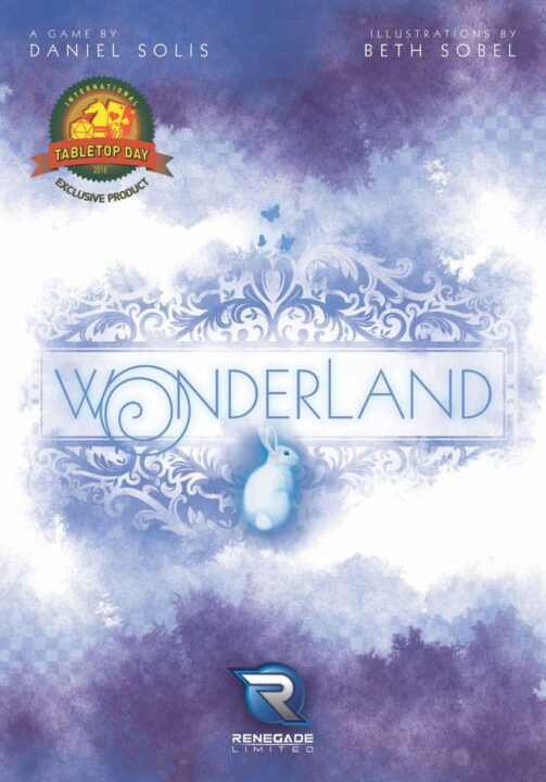 Wonderland - Wonderland, Renegade Game Studios, 2018 — front cover (image provided by the publisher) - Credit: W Eric Martin