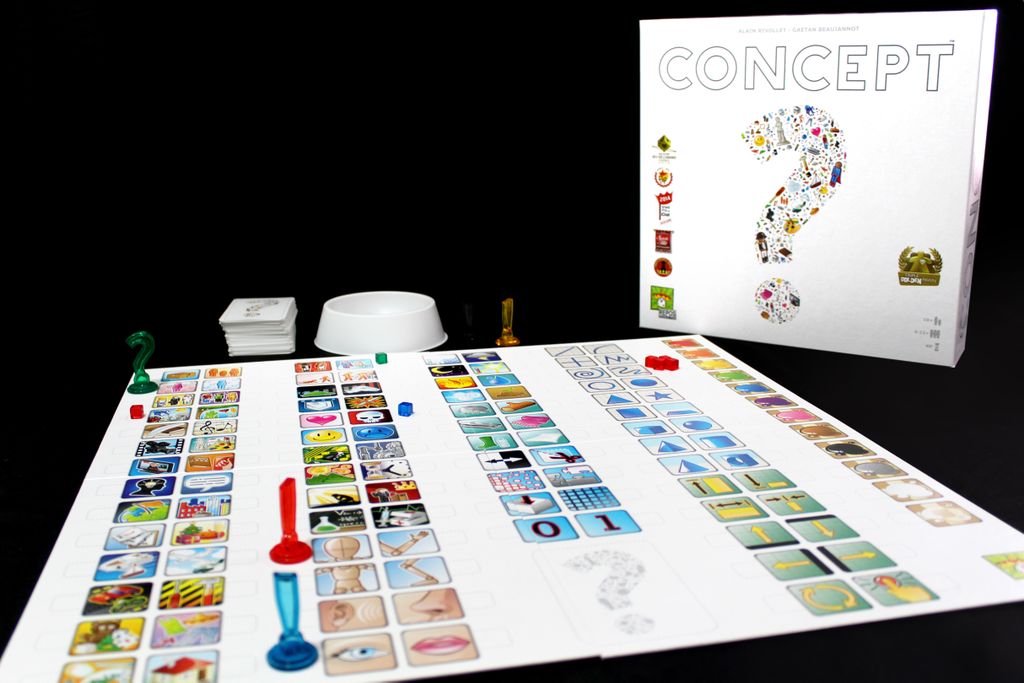 Concept - What's the concept? I think I forgot to put a blue dot on the "rock" space. - Credit: aldoojeda