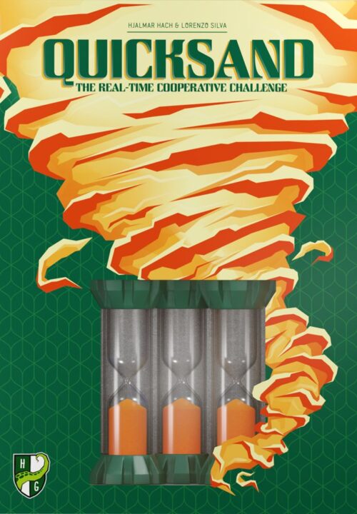 Quicksand - Quicksand, Horrible Games, 2023 — front cover (image provided by the publisher) - Credit: W Eric Martin