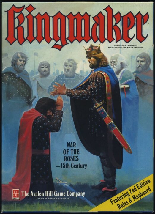 Kingmaker - Second Edition Box Cover - Credit: mothertruckin