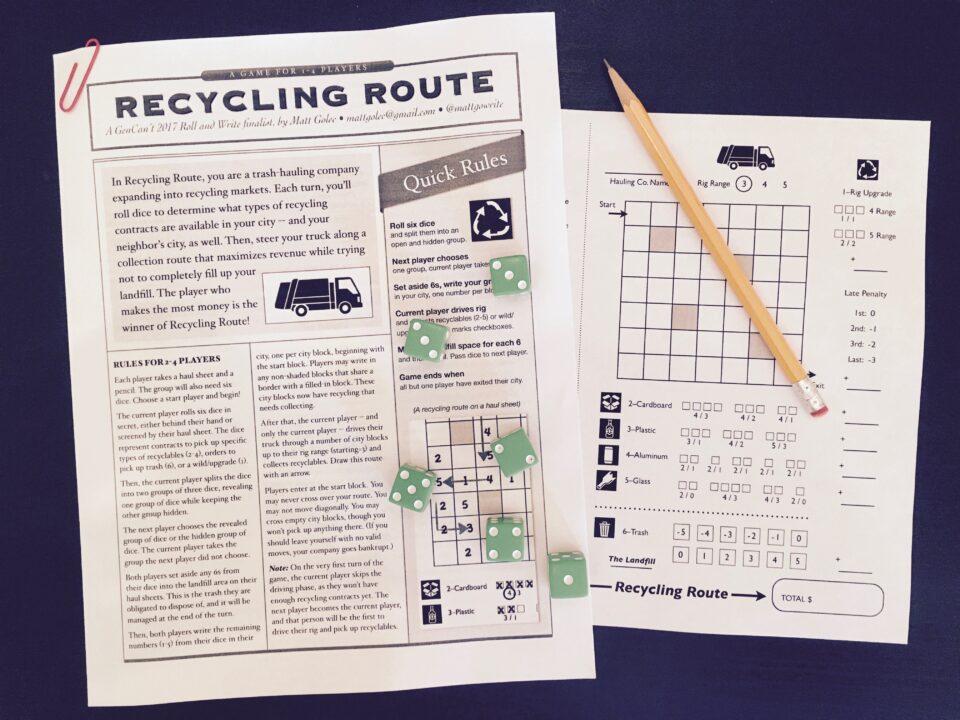 Recycling Route cover