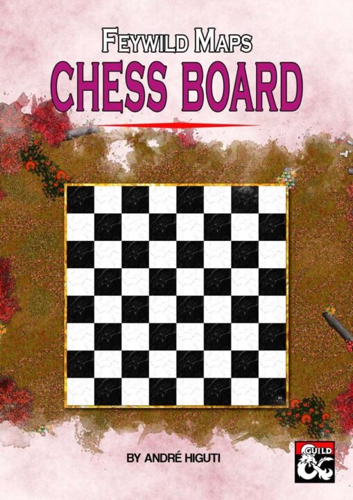 Feywild Maps: Chess Board: Box Cover Front