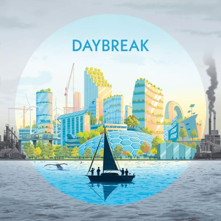 Daybreak - Provisional Box Front (no tilt) - Credit: Travahar