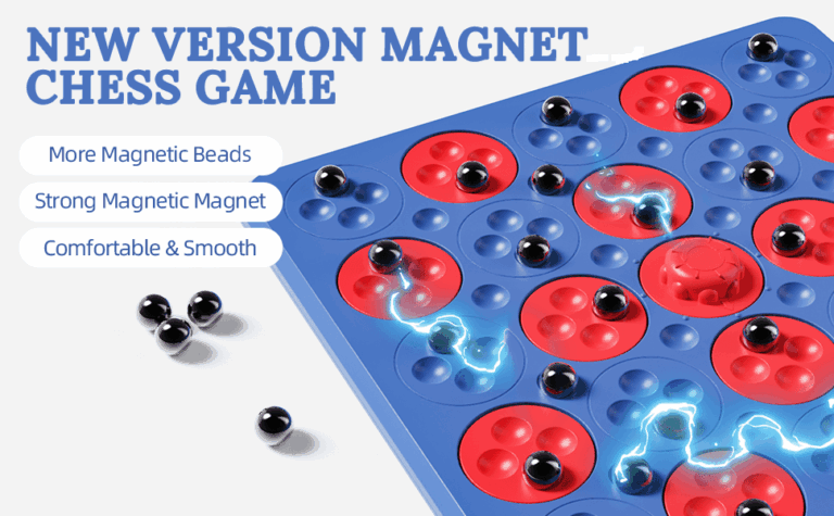 Magnet Chess Board Game: Box Cover Front