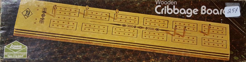 Cribbage - Wooden 1975 ver - Credit: Regislive