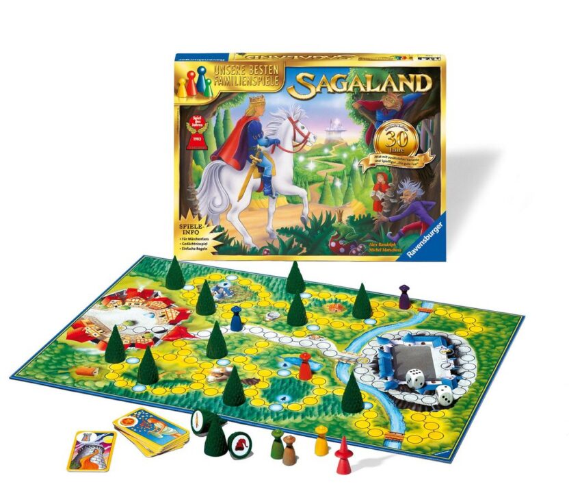 Enchanted Forest - Box and components (photo courtesy of Ravensburger) - Credit: HilkMAN
