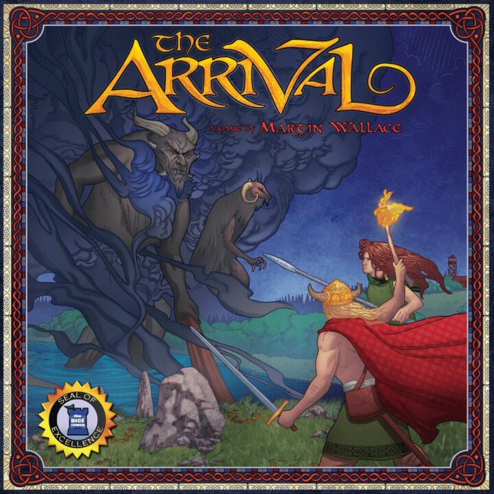 The Arrival - The Arrival, Cryptozoic Entertainment, 2018 — front cover (image provided by the publisher) - Credit: W Eric Martin