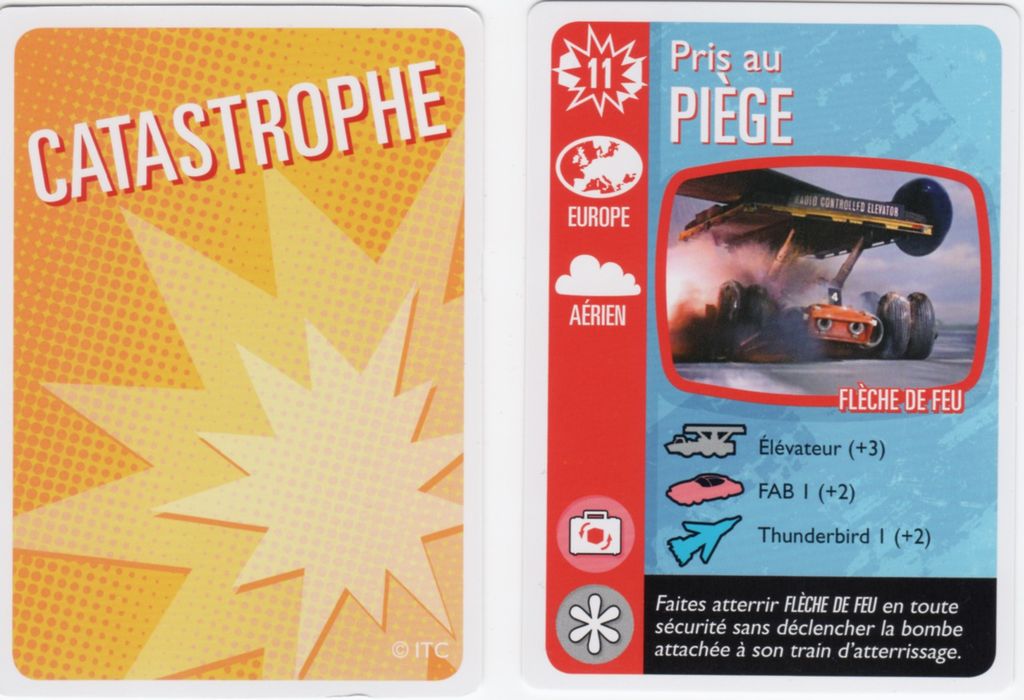 Thunderbirds - Exemple de cartes FR - Credit: jlele
