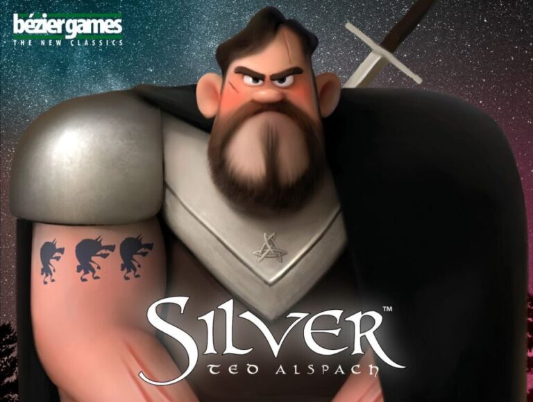 Silver - Silver, Bézier Games, 2019 — front cover (image provided by the publisher) - Credit: W Eric Martin