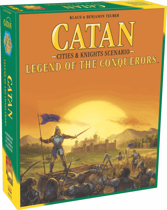 Catan: Cities & Knights – Legend of the Conquerors cover