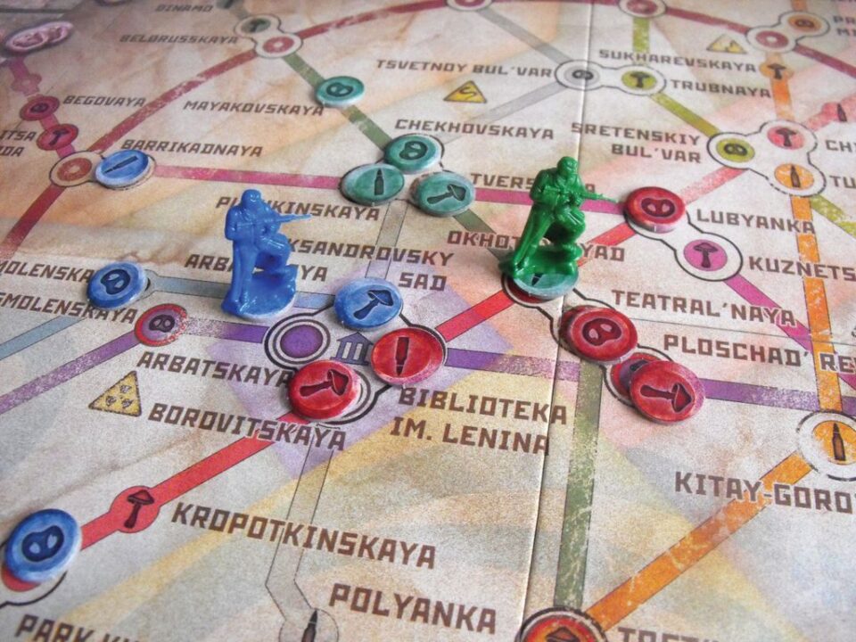 Metro 2033 - Part of the board. - Credit: Multidej