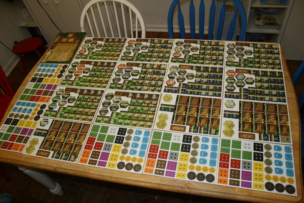 The Colonists - Era -1, a.k.a., "Punching Chits: The Game" - Credit: mathman316