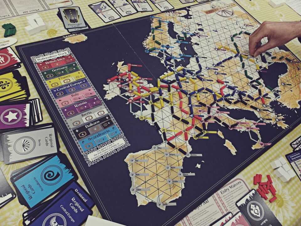 Orient Express - Game in progress (5 players) - Credit: moonblogger