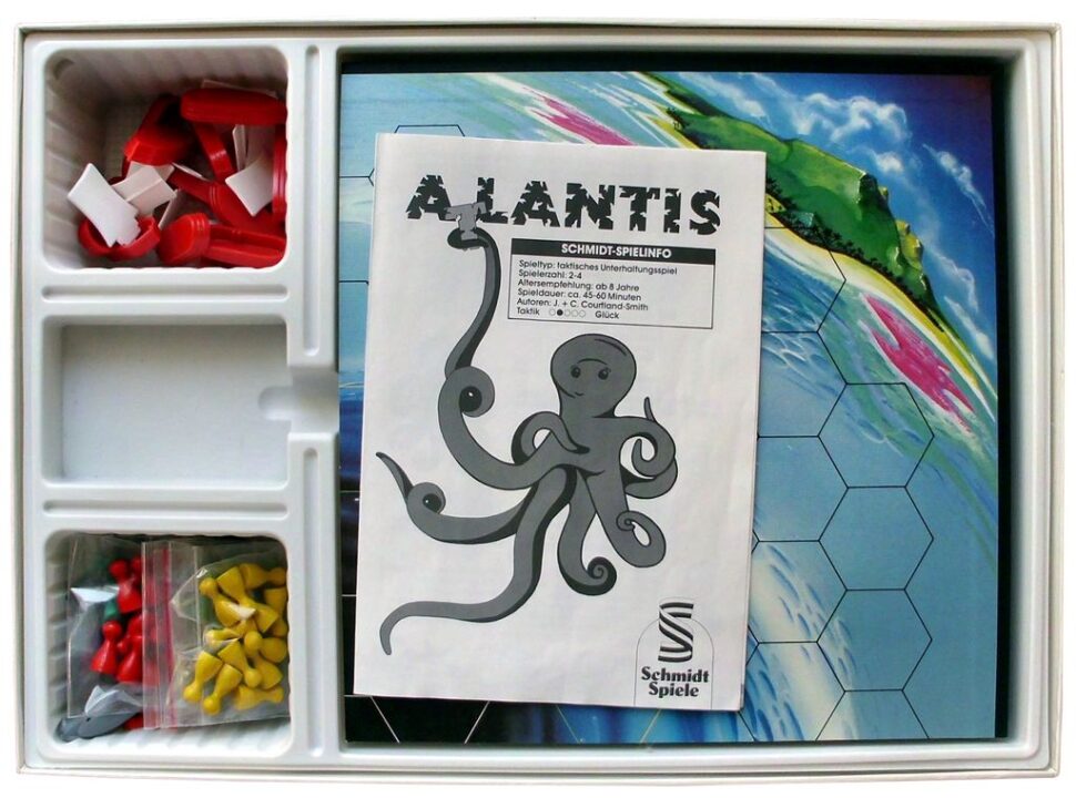 Escape from Atlantis - Box inside - Credit: Marvelfan