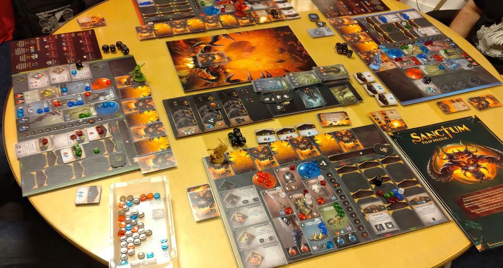 Sanctum - Playing Sanctum with 4 players, first time, fighting the Demon Lord. - Credit: Nilssonius